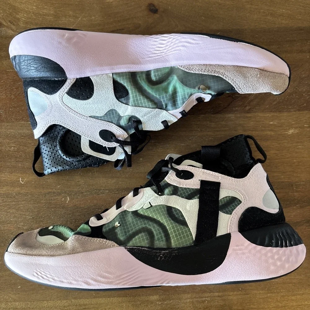 Jordan Delta 3 Mid Pink Prime Anthracite Men's Sneakers Size 10 GUC
